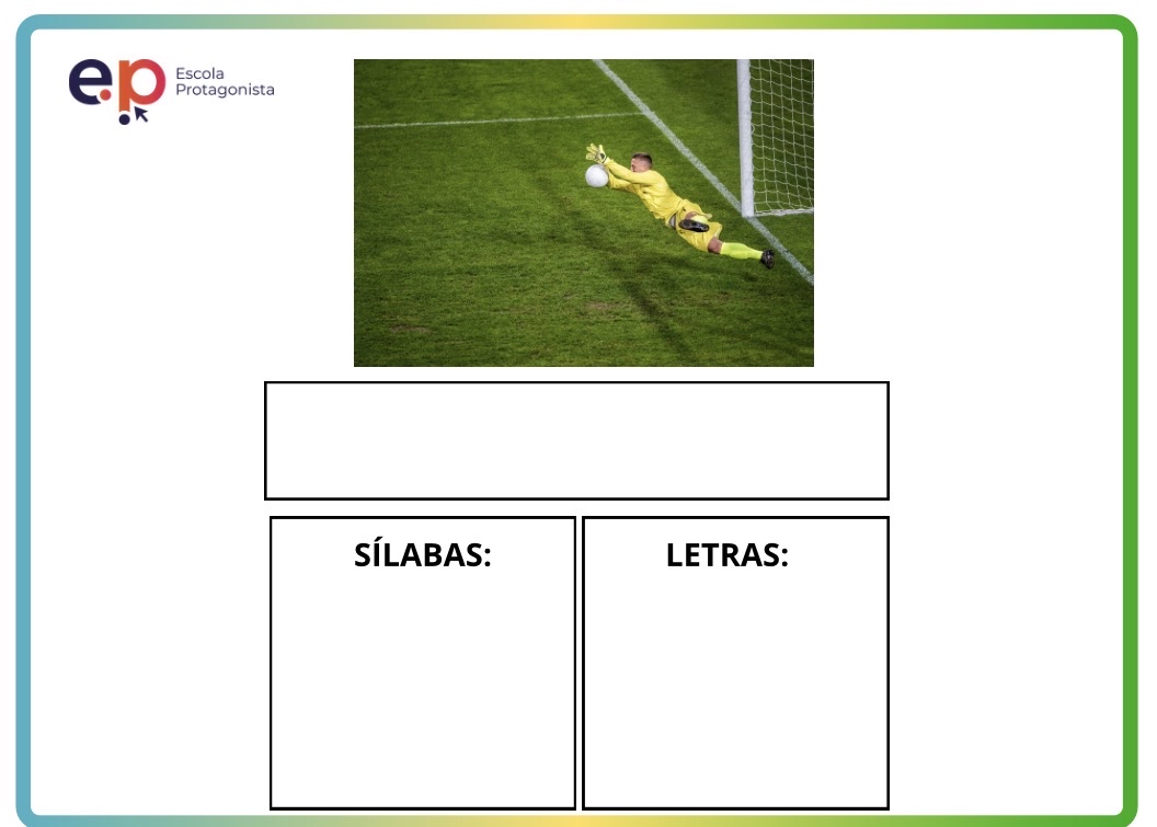 Atividade de sílabas e letras