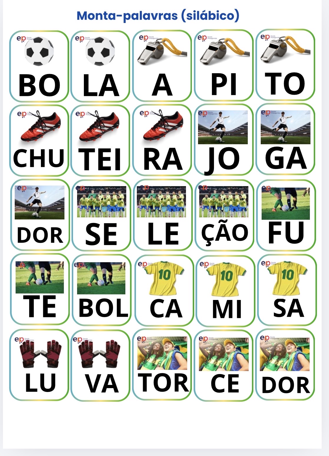 Monta-palavras silábico