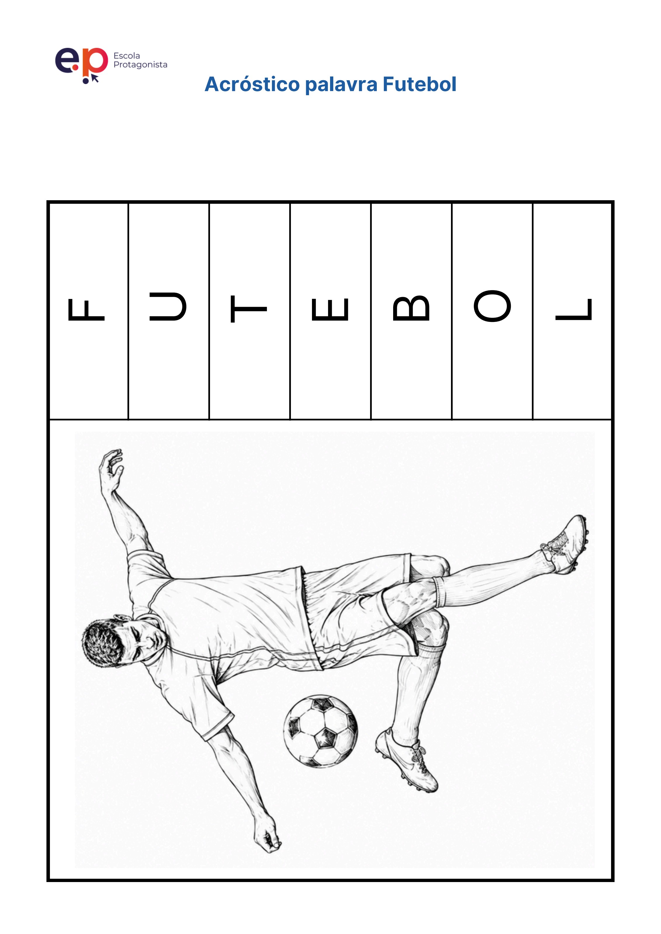 Acróstico do futebol