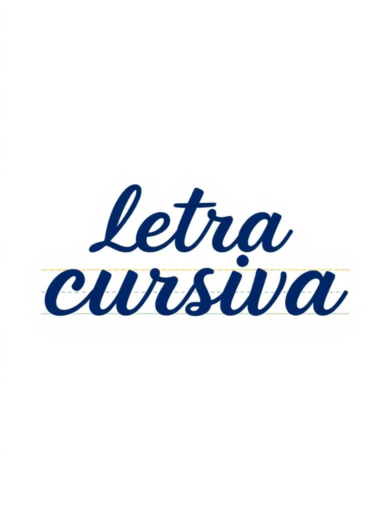 Letra cursiva